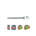 Miniatyrbillede 2 af 2: GENERISK - Friske træskruer. Pozi Din Vlox 3x20 Zink. + Lubr. Æske 1000 stk. Celo