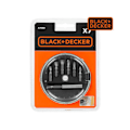 Pikkukuva 2 / 2: BLACK ja DECKER teräsarja sovittimella - 7 kpl - A7090-XJ Svart