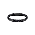 Miniatyrbild 1 av 2: Armband - LOTUS STYLE - LS2205-2/1 - Läder - Stål - Svart Svart