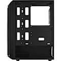 Miniatyrbild 5 av 5: AEROCOOL Bionic G Black (V2) - Låda utan strömförsörjning - Medium torn - ATX-format