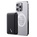 Pikkukuva 3 / 6: Ulkoakku Type-C Type-C, Langaton lataus, 20W, 10000mAh + Type-C kaapeli, 30cm - Baseus Mini Air (P1005900111313-00) - Musta