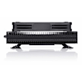 Pikkukuva 3 / 3: Prosessorin jäähdytyselementti tuulettimella Noctua NH-L9a-AM4 chromax.black Low Profile NH-L9a-AM4 CH.BK 1 kpl