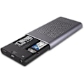 Miniatyrbillede 2 af 2: LINDY USB 3.2 Gen 2x2 Dual SSD M.2 NVMe-kabinet med kloningsfunktion