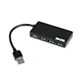 Pikkukuva 1 / 2: Keskittimen (hub) - IBOX - IUH3F56 - USB 3.0 (3.1 Gen 1) Type-A - 4 porttia - Musta