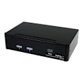 Miniatyrbillede 3 af 3: StarTech.com 2-ports USB HDMI KVM-switch med lyd og USB 2.0-hub (SV231HDMIUA)