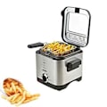 Miniatyrbillede 1 af 6: Friture - ADLER - MS 4910 - 1,5 L - 900 W - Sølv Sølv
