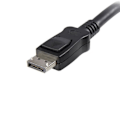 Pikkukuva 2 / 2: 50 cm: n 4K DisplayPort-kaapeli - DP: stä DP: ään - 0,5 m DP 1.2. 4K: n kaapeli lukolla - M / M - DISPL50CM
