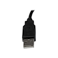Miniatyrbillede 1 af 2: USB 2.0 A til A 15 cm forlængerledning - M / F - 15cm USB 2.0 forlængerledning - A til A USB forlængerledning - M / F - USBEXTAA6IN