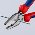 Miniatyrbillede 3 af 3: Universaltang - KNIPEX - 0302180 - poleret - bi-materiale - 180 mm