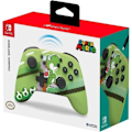 Pikkukuva 1 / 4: Peliohjain - HORI - HORIPAD - Langaton - Vihreä - Nintendo Switch ja OLED - Super Mario - Yoshi-Dash Grön