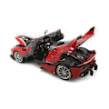 Pikkukuva 2 / 5: Keräilijän auto - BBURAGO - Ferrari Signature FXXK - Punainen - Mittakaava 1/18 Ferrari Signature FXXK röd