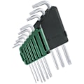 Miniatyrbillede 2 af 5: Bosch Sæt med 9 Torx nøgler (multifunktionelle nøgler i S2-stål; TX8-TX40; lang side; rustfri overflade, opbevaringsbånd)