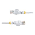 Miniatyrbillede 3 af 3: Netværkskabel Cat5e UTP - STARTECH - 2m - RJ45 M/M - Anti-kapning - Hvid