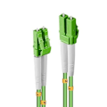 Miniatyrbillede 2 af 4: Fiberoptisk kabel - LINDY - 46311 - LC-LC - 2m - OM5 - Grønn Grön