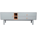 Miniatyrbillede 1 af 2: TV-møbel - HOME ESPRIT - Multifarvet - 140 x 40 x 55 cm - Nem montering - Moderne design Flerfärgad