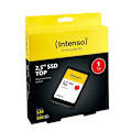 Miniatyrbillede 2 af 3: SSD intern 1 To - INTENSO - 2,5 tommer - SATA III - 38000 IOPS - Kompatibel med NAS