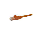Miniatyrbillede 2 af 3: Cat6 Gigabit UTP netværkskabel uden krog 2m - STARTECH - Orange - Crosstalk reduktion