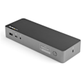 Pikkukuva 2 / 3: Startech 2 x 4K universaalinen kannettavan tietokoneen telakointiasema USB-C-USB 3.0 100W PD musta Mukautus PC Kaksois DP, kaksois HDMI tai DP + HDMI