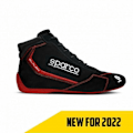 Miniatyrbillede 1 af 5: Sparco - 00129544NRRS - unisex slalom ankelstøvler 2022 Størrelse 44 Sort/rød bådsko, standard Svart röd 44