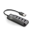Miniatyrbild 3 av 4: NGS PORT 2.0 - USB 2.0 4-portars Ultra Slim Splitter Data Hub - Kompatibel med alla operativsystem