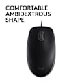 Pikkukuva 4 / 4: B110 Optinen hiiri - LOGITECH - USB - Musta - Kaapeli