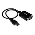 Pikkukuva 2 / 2: STARTECH 30 cm USB-sarja DB9 RS232 -sovitinkaapeli tietoliikenneportin muistilla - M/M