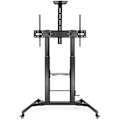 Miniatyrbillede 2 af 2: ZEUS gulvstativ med hjul til 60"-100" skærme - TOOQ FS20400HM-B