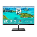 Miniatyrbillede 1 af 3: philips e line 245e1s-00 blackScreen Den 24" (61 cm) E-line monitor viser et enestående billede, mens dens elegante design