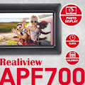 Miniatyrbild 2 av 4: Digital Fotoram - AGFA PHOTO - Realiview APF700 - 7 Tum - LED 1024x600 - Programmerbar
