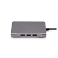 Pikkukuva 4 / 6: Urban Factory USB Hub 10 in 1 MULTI SCREEN USB-C HUB 100 W