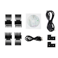 Miniatyrbillede 4 af 4: Green Cell® UPS Online Strømforsyning Udsving 1000 VA (900 W) med LCD-skærm 2 x 12 V/9 Ah 6X IEC320 C13-10A