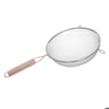 Miniatyrbillede 2 af 5: Secret de Gourmet - Sæt med 3 siler i rustfrit stål + INOX træhåndtag Pengar