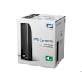 Miniatyrbillede 1 af 4: WESTERN DIGITAL Elements ekstern desktop harddisk - 4TB - USB 3.0 - Sort