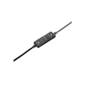 Pikkukuva 3 / 6: Logitech USB H650e -monokuulokkeet - langallinen, pikakäyttösäätimet ja joustava mikrofonipuomi