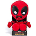 Miniatyrbillede 1 af 2: Plys legetøj - SIMBA - Babypool - 26 cm - Rød/Sort - Baby superhelt MARVEL röd svart