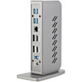 Miniatyrbild 2 av 6: USB-hub - Startech - DK30A2DHUUE - 6 portar USB A - 1 portar RJ-45 - Svart