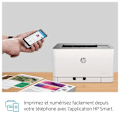 Miniatyrbillede 4 af 5: HP Color Laser 150nw farvelaser enkeltfunktionsprinter - Ideel til professionelle