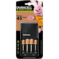 Miniatyrbillede 1 af 6: Duracell batterioplader 45min oplader til 4 AA/AAA batterier