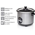 Miniatyrbillede 4 af 6: Ris komfur - Tristar - RK-6129 - 900 W - 2,2 L - Rustfrit stål med holde varm funktion Rostfritt stål