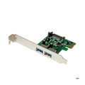 Miniatyrbild 1 av 4: STARTECH PCI Express (PCIe) till 2 USB 3.0-portar styrkort med UASP - SATA Power - 2 USB-portar