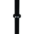 Miniatyrbillede 2 af 2: Collier tilbehør - BEDSTE PRIS KVADRAT - BT7052/B - Til pæle på 50 mm - Farve Sort