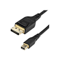 Pikkukuva 3 / 3: Mini DisplayPort uros / DisplayPort 1.4 uros 8K 60Hz tai 4K 120Hz sovitinkaapeli (2 m) - ALOITUS