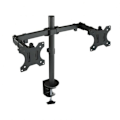 Miniatyrbillede 2 af 3: Skærm bordmontering - TooQ - DB1232TN-B - 13"-32" - 2 x 8 Kg - Neigbar Sort