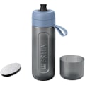 Miniatyrbillede 1 af 2: BRITA Active Sportsflaske Mørkeblå 600 ml med 2 mikroskivefiltre Mörkblå