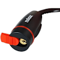 Miniatyrbillede 2 af 2: Nilox Cable Lock cykellås med stålkabel og blødt plastcover, længde 1,3 m, 2 nøgler medfølger Svart