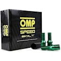 Miniatyrbillede 1 af 2: Skrue - OMP - Sæt med 20 - DIN 10,9 - Nøgle 17/19 - M14 x 1,25 - Grøn farve grön