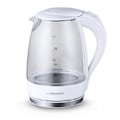 Miniatyrbild 2 av 3: Vattenkokare - ESPERANZA - SALTO ANGEL - 1,7 L - 2200 W - Vitt glas Vit