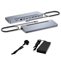 Pikkukuva 3 / 3: USB-C-tukiasema - I-TEC - Ergonominen 4K - 3 Näyttöä - 100W - Metalli