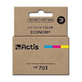 Miniatyrbillede 2 af 3: Tintenpatron ACTIS KH-703CR til HP-printer - Multi-farver