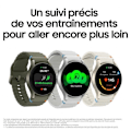 Miniatyrbillede 6 af 6: Samsung Watch7 40mm creme Bluetooth tilsluttet ur Grädde